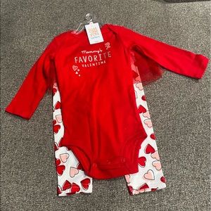 New with Tags NWT Just One You by Carter’s Mommy’s Favorite Valentine 12 Months